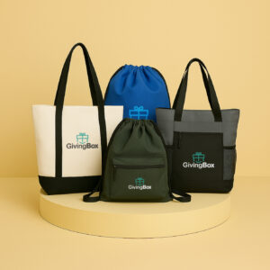 Totebags y bolsos casuales personalizados con logo corporativo.