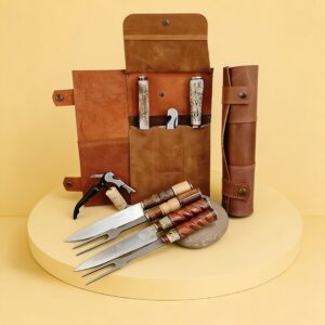 ESTUCHE CUERO CUBIERTOS TANDIL