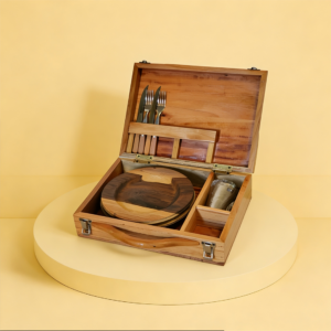 KIT ASADOR ARTESANAL (VASOS METAL)