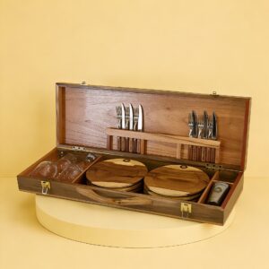 KIT PARA 6 PERSONAS CON VASOS Y COPAS