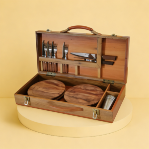 SET ASADOR 19 PIEZAS (TABLA + VALIJA 75CM)