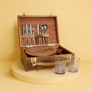 SET DE CUBIERTOS PARA ASADO BROCANI - 18 PIEZAS PREMIUM