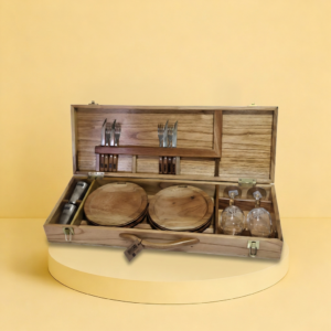 ASADO KIT REGALO EMPRESARIAL 2 COPAS 2 VASOS